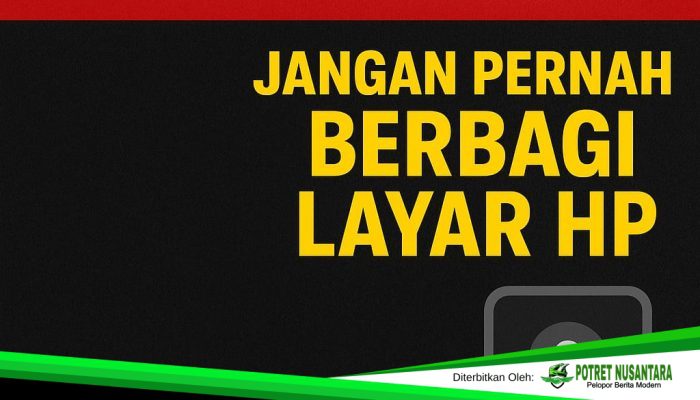 Cegah Penipuan Digital, CIM Polman Ingatkan Warga: “Jangan Pernah Berbagi Layar HP!”