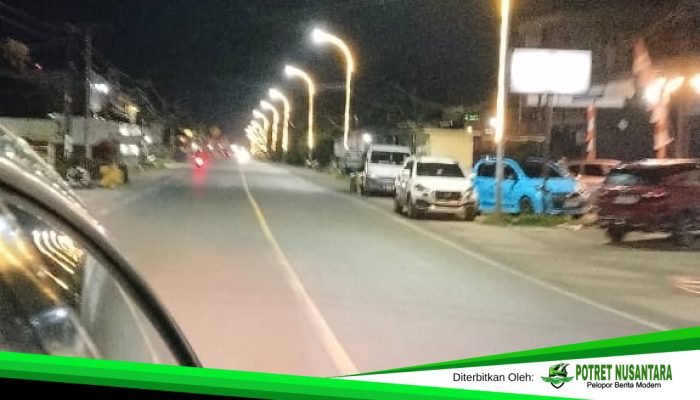 Lampu Jalan dan Sport Center Polewali Kembali Menyala, Warga Sambut Gembira