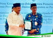 BAZNAS Sulbar Beri Penghargaan ke Bapperida, SDK Tegaskan Zakat Jadi Indikator Kinerja ASN