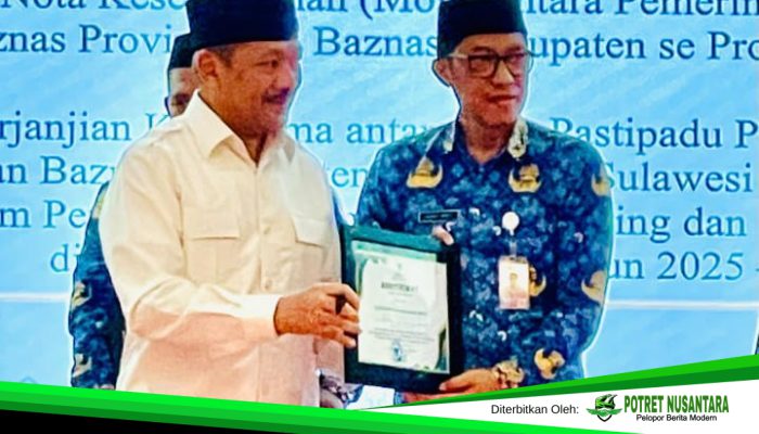 BAZNAS Sulbar Beri Penghargaan ke Bapperida, SDK Tegaskan Zakat Jadi Indikator Kinerja ASN