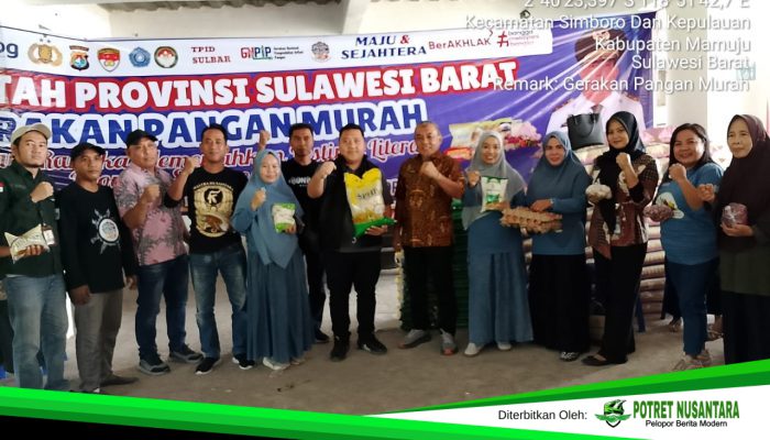 GPM Hari Kedua di Mamuju, Pemprov Sulbar Tekan Harga Pangan hingga 30 Persen