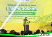 DPD Golkar Sulbar Undang Gubernur Sulbar, Suhardi Duka Hadiri Pembukaan Musda IV