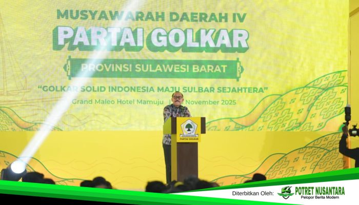 DPD Golkar Sulbar Undang Gubernur Sulbar, Suhardi Duka Hadiri Pembukaan Musda IV