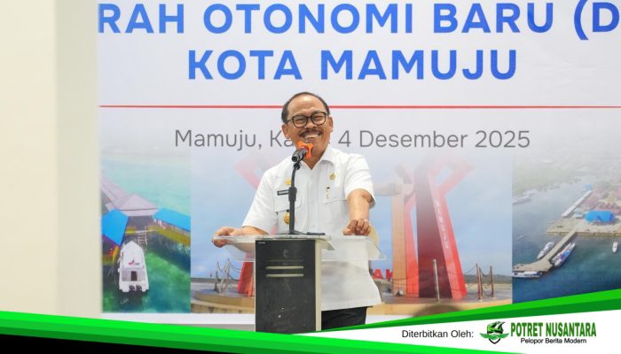 Gubernur Sulbar Dukung Penuh Pembentukan DOB Kota Mamuju