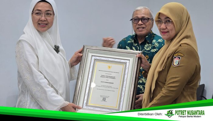Kota Makassar Raih Penghargaan Kota Sehat Tingkat Nasional dari Kementerian Kesehatan RI