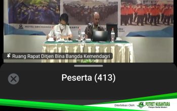 Damkar Polman Ikuti Rakornas Kemendagri Bahas Pembagian Urusan Trantibumlinmas