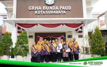 Bunda PAUD Kota Makassar Lakukan Kunjungan Silaturahmi ke Grha Bunda PAUD Surabaya dan TPA Gemes