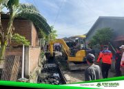 Satpol PP Polman dan Sejumlah Instansi Gelar Kerja Bakti Pulihkan Kenje Campalagian Pascabanjir