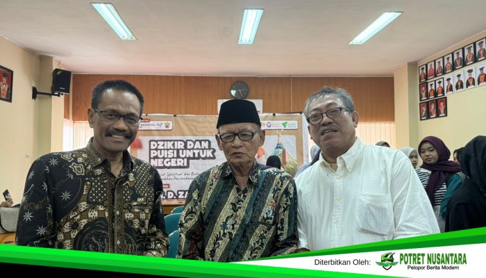 Prof Sukardi Weda Hadir pada Dzikir dan Puisi untuk Negeri di FISIP Unhas