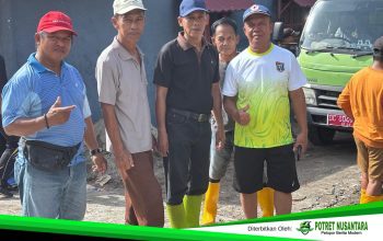 Pemkab Polman Bersihkan Drainase Pascabanjir di Campalagian
