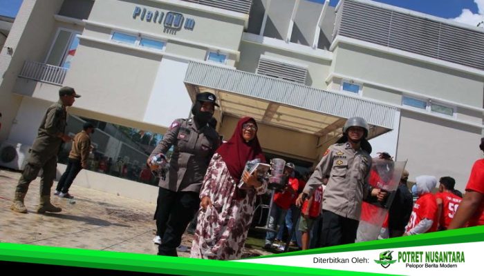 Hotel Platinum di Eksekusi, Suasana Berlangsung Tegang Namun Kondusif