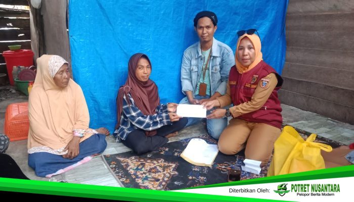 Dinsos Polman Bantu Asma, Warga Viral Korban Kecopetan