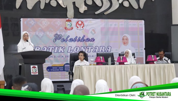 Buka Pelatihan Batik Lontara, Melinda Aksa: Batik Lontara Harus Jadi Kebanggaan dan Karya Perajin Lokal