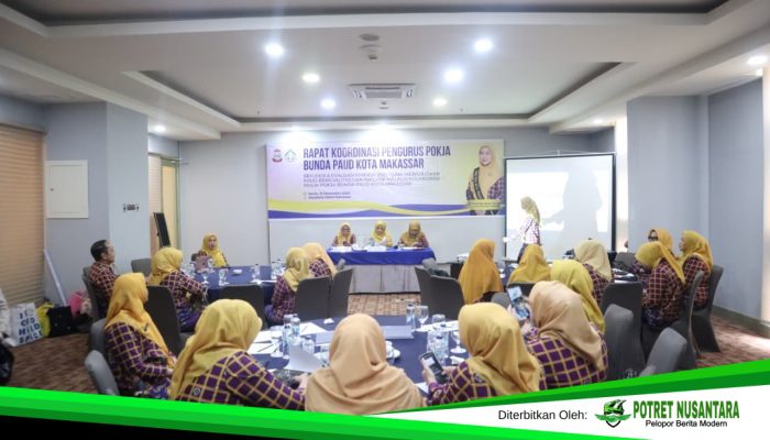 Rapat Koordinasi Pokja Bunda PAUD Makassar Jadi Momentum Refleksi Kinerja dan Penguatan Layanan PAUD