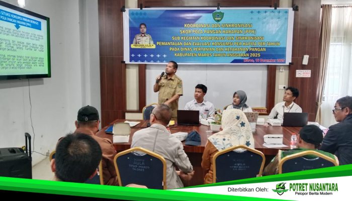 DPKP Maros Gelar Koordinasi dan Sinkronisasi Skor PPH