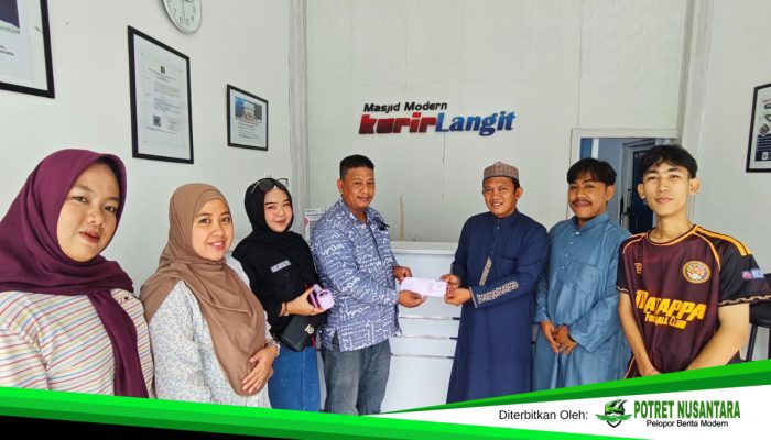 BEM STKIP Andi Matappa Salurkan Bantuan Korban Banjir Sumatera melalui Yayasan Kurir Langit