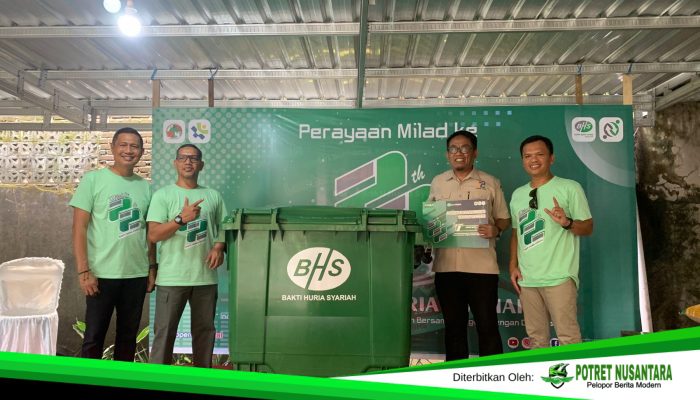 Kolaborasi Lingkungan, KSPPS Bakti Huria Syariah Gandeng Perumda Pasar Makassar