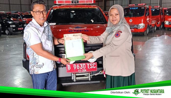 BPBD Polewali Mandar Terima Hibah Mobil Operasional dari BNPB