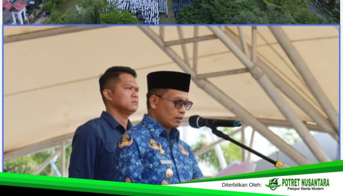 Dari Lapangan Pancasila, Bupati Polman Suarakan Pesan Kebangsaan KORPRI dan PGRI