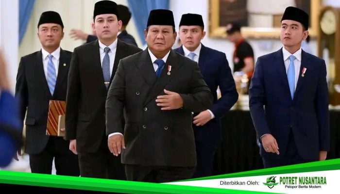 Presiden Prabowo Lantik Keanggotaan Dewan Energi Nasional di Istana Negara