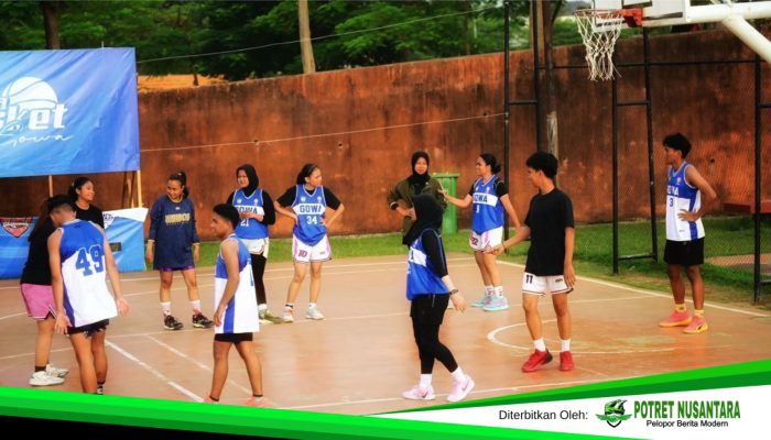 Minat dan Partisipasi Remaja Gowa terhadap Olahraga Basket Meningkat