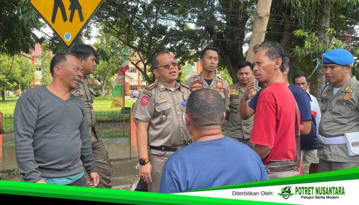Satpol PP Polman Laksanakan Patroli Rutin di Kecamatan Polewali