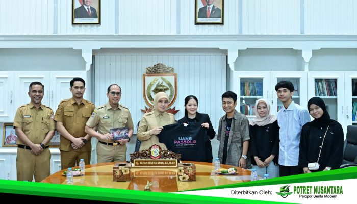 Wakil Wali Kota Makassar Terima Audiensi PT Andi Burhamzah Timur Film Terkait Film Lokal “Uang Passolo”