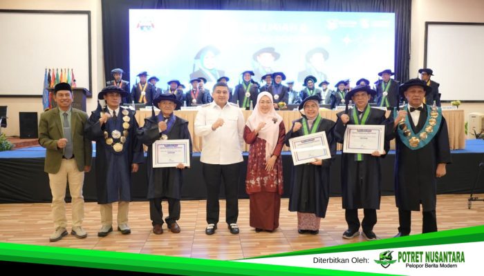 Pengukuhan Guru Besar Unibos, Munafri Sampaikan Akademisi Kunci Ketahanan Pangan dan Pertanian di Makassar