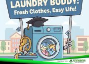 Teknologi Bersih untuk Dompet Mahasiswa Ketika Layanan Laundry Menjadi Penolong di Tengah Padatnya Aktivitas Kuliah
