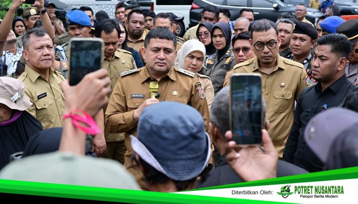 Temui Massa Aksi, Appi-Aliyah Buka Dialog dengan Pedagang Pasar Pabaeng-Baeng Cari Solusi