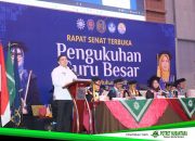 Hadiri Pengukuhan Guru Besar Prof. Dr. Muliani, Munafri Tekankan Etika Publik dan Akuntabilitas Negara