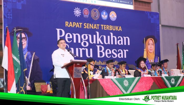 Hadiri Pengukuhan Guru Besar Prof. Dr. Muliani, Munafri Tekankan Etika Publik dan Akuntabilitas Negara