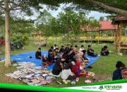 Kolaborasi Dongeng Kampoeng dan Mahasiswa KKN Gelar Temu Literasi di Katumbangan
