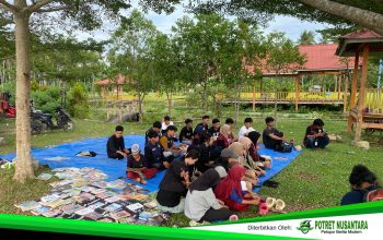 Kolaborasi Dongeng Kampoeng dan Mahasiswa KKN Gelar Temu Literasi di Katumbangan