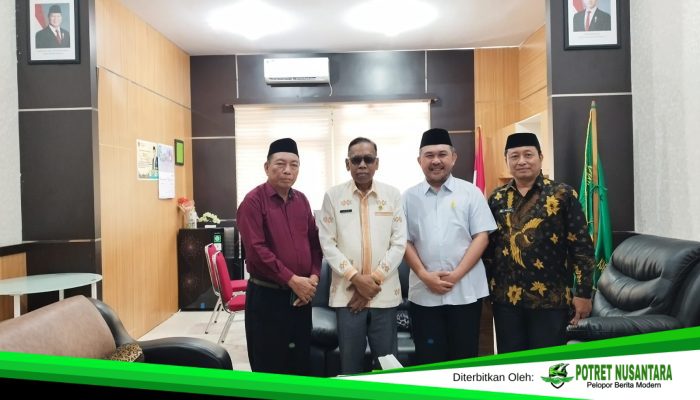 Silaturahmi ke Kemenag Konawe Selatan, Pimpinan IAI Rawa Aopa Bahas Pengembangan Mutu Akademik