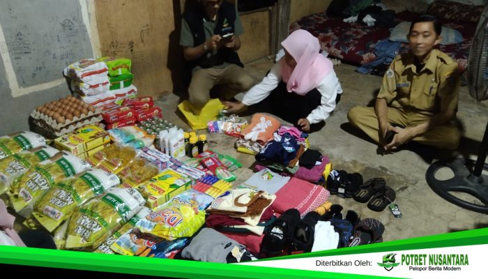 Kemensos Salurkan Bantuan ATENSI untuk Anak Korban KDRT di Luyo Polewali Mandar