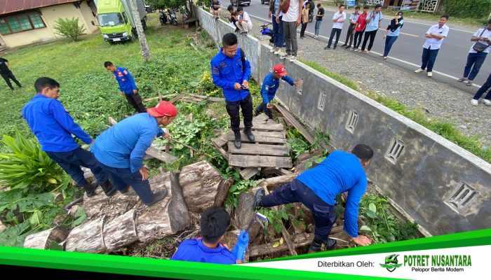 Damkar Polman Evakuasi Ular Berbisa di Binuang, Kasus Animal Rescue Terus Meningkat