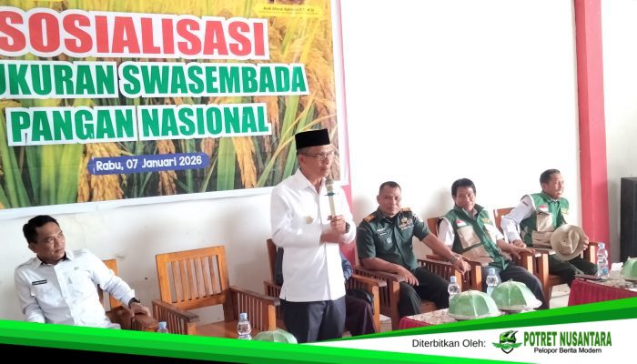 Sosialisasi Syukuran Swasembada Pangan Nasional Digelar di Luyo, Bupati Polman Tegaskan Komitmen Dukung Petani