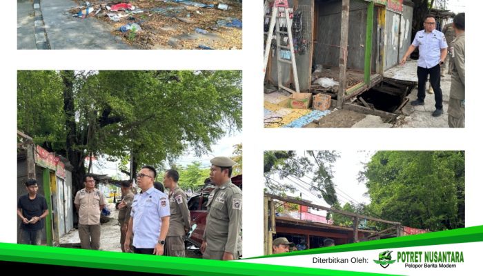 19 Lapak PKL di Jalan Sultan Alauddin Dibongkar Mandiri, Pemkot Makassar Benahi Wajah Kota