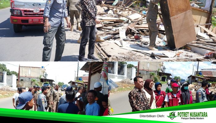 Sinergi Kecamatan Biringkanaya Tertibkan PKL di Kawasan Asrama Haji, Direlokasi ke Terminal Daya