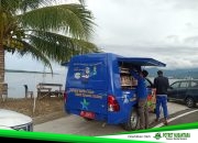 Pemprov Sulbar Gencarkan Gerakan Sulbar Mandarras, Perpusip Hadirkan Perpustakaan Keliling di Pantai Simboro