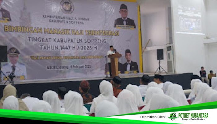 Manasik Haji Terintegrasi Digelar, Bupati Soppeng Suwardi Haseng Pastikan Dukungan Penuh untuk Kelancaran Haji 1447 H