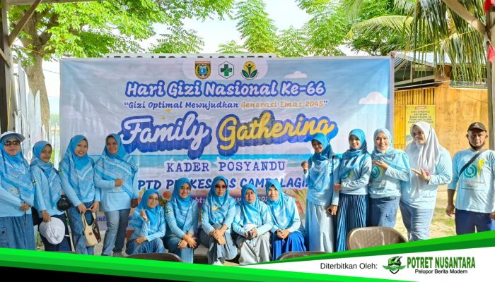 Peringatan HGN ke-66 di Campalagian, Puskesmas Perkuat Sinergi Kader Posyandu Cegah Stunting