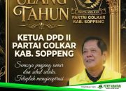 H. Andi Kaswadi Razak Genap Berusia 59 Tahun, Jejak Pengabdian Dua Periode untuk Soppeng Terus Dikenang