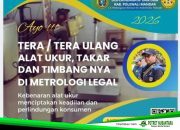 UPTD Metrologi Legal Imbau Pemilik Alat Ukur di Polman Segera Lakukan Tera dan Tera Ulang