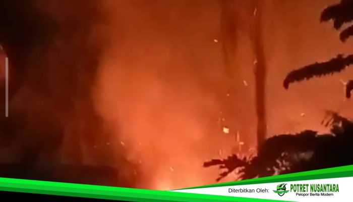 Api dari Perbukitan Hanguskan 1,5 Hektare Lahan di Campalagian