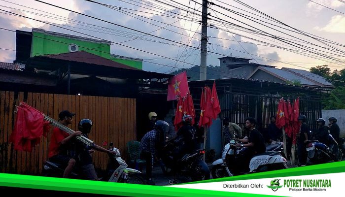 Jelang Pelantikan, Ratusan Bendera LMND Palopo Berkibar: Lawan Politik Transaksional dengan Gerakan Berbasis Riset