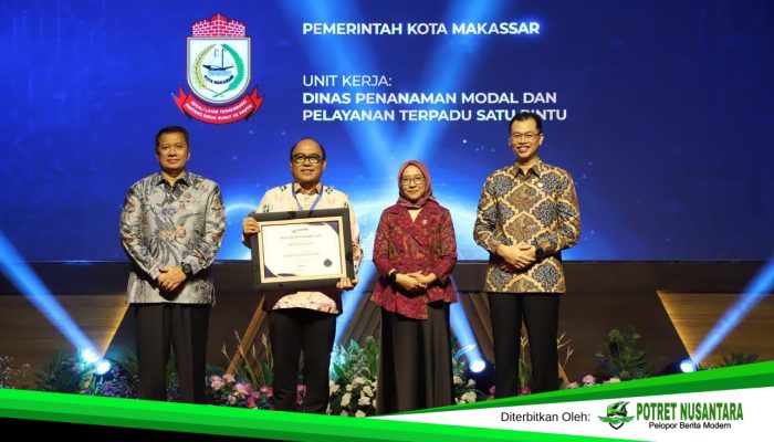 Pertama Kali, DPM-PTSP Kota Makassar Raih Predikat WBK dari KemenPAN-RB