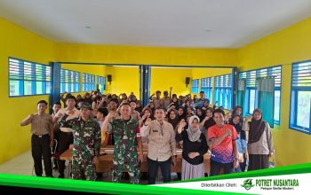 Kepala Desa Jampu Apresiasi Penyuluhan Wawasan Kebangsaan dalam Rangkaian Nonfisik TMMD Ke-127 Kodim 1423