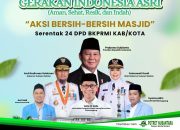 BKPRMI Soppeng Gelar Aksi Bersih masjid, Sukseskan Program Indonesia ASRI